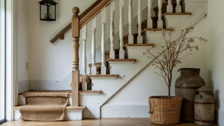 rustic farmhouse staircase inspiration