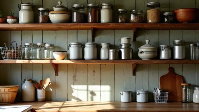 rustic farmhouse storage solutions