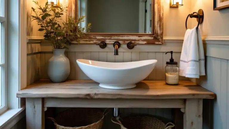 rustic farmhouse vanity ideas