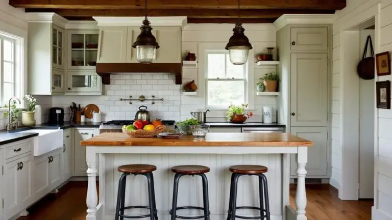 rustic kitchen island inspiration