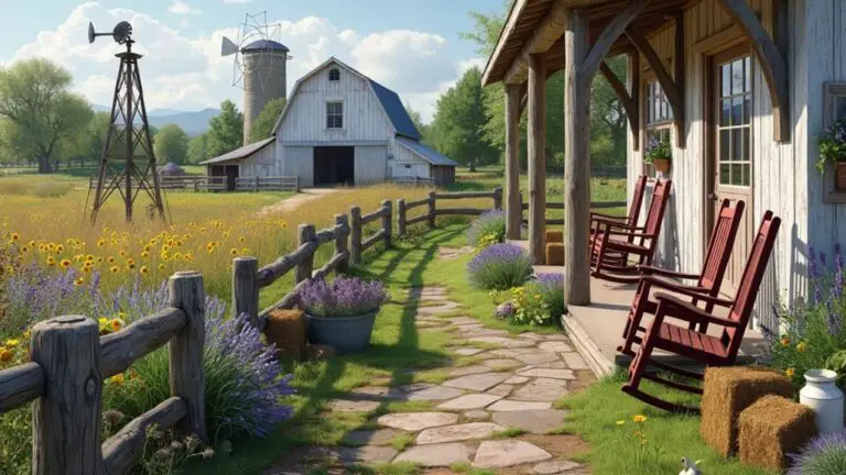 rustic outdoor space design