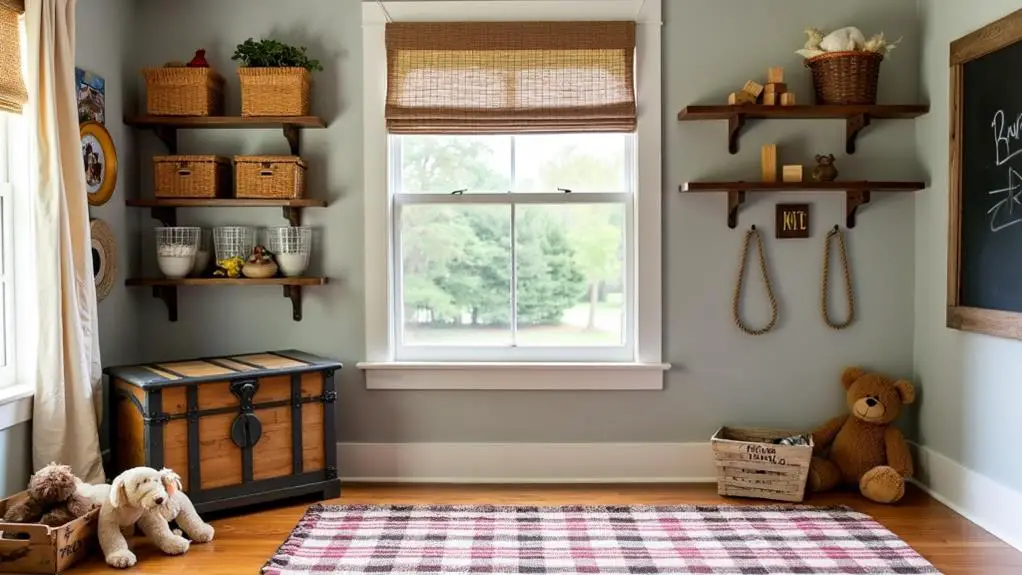 rustic playroom decor inspiration