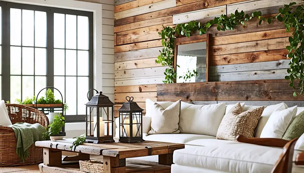 rustic shiplap wall ideas