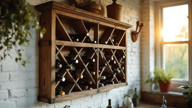 rustic wine rack ideas