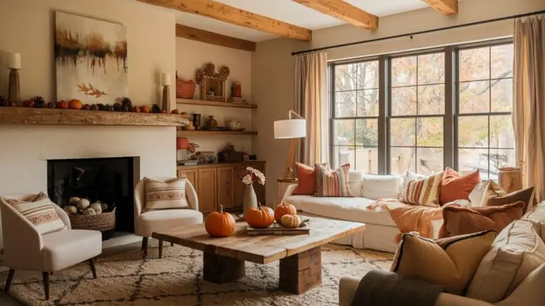 rustic wooden fall decor
