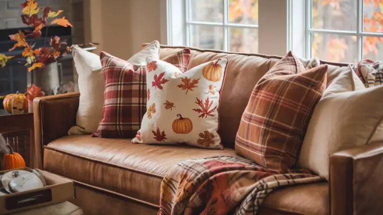 seasonal throw pillow updates