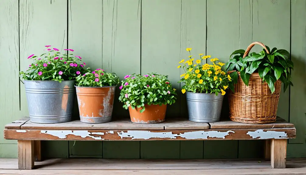 select planter material wisely