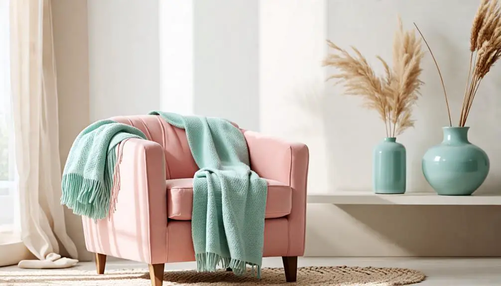 soft color palette selection