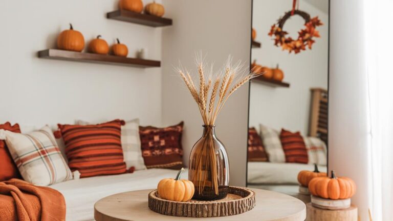 space saving fall decor ideas