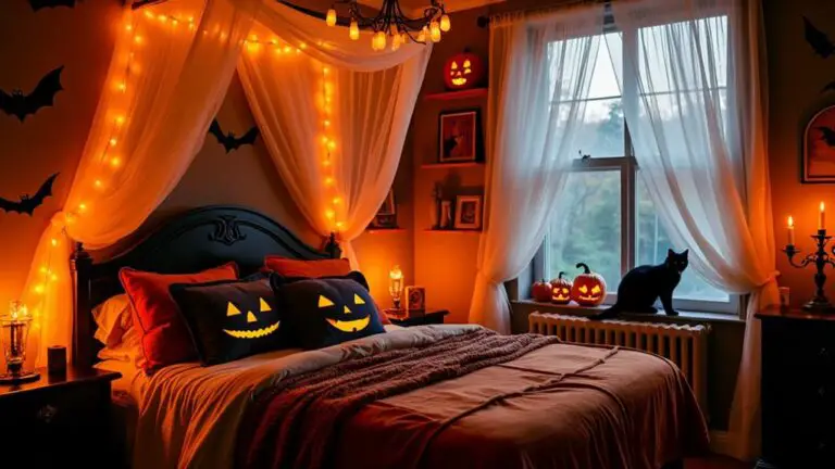 spooky cozy halloween decor