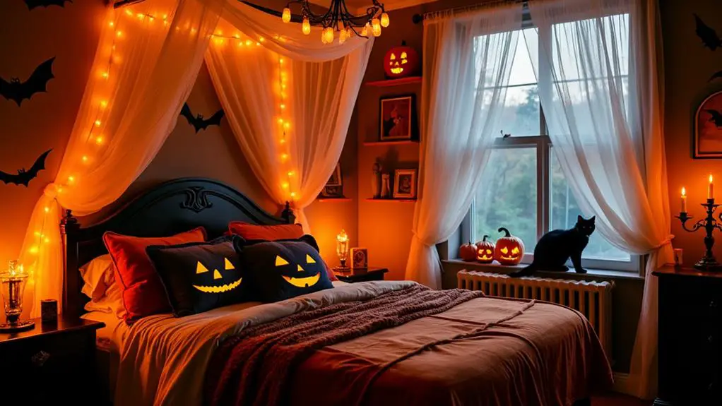 spooky cozy halloween decor