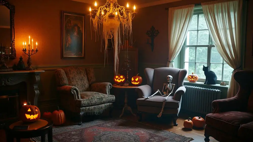 spooky halloween home decor