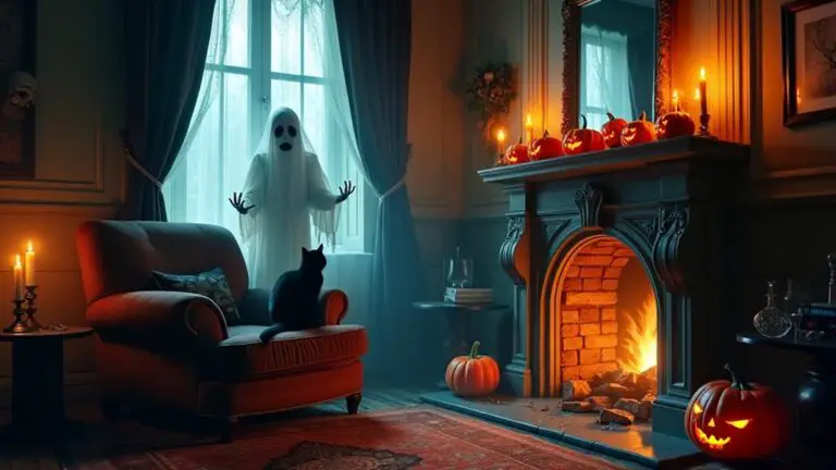 spooky halloween room transformation