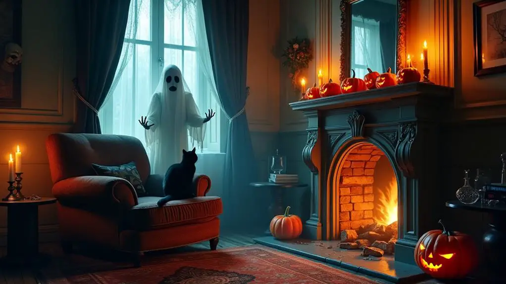 spooky halloween room transformation