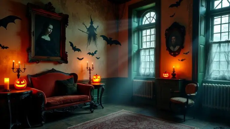 spooky halloween wall decor