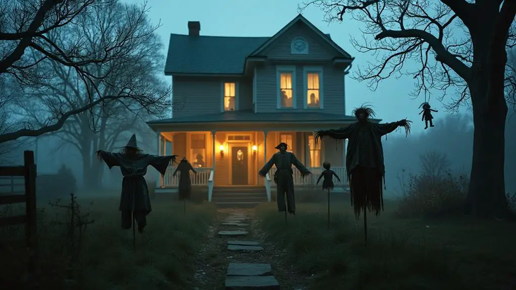 spooky outdoor decoration ideas