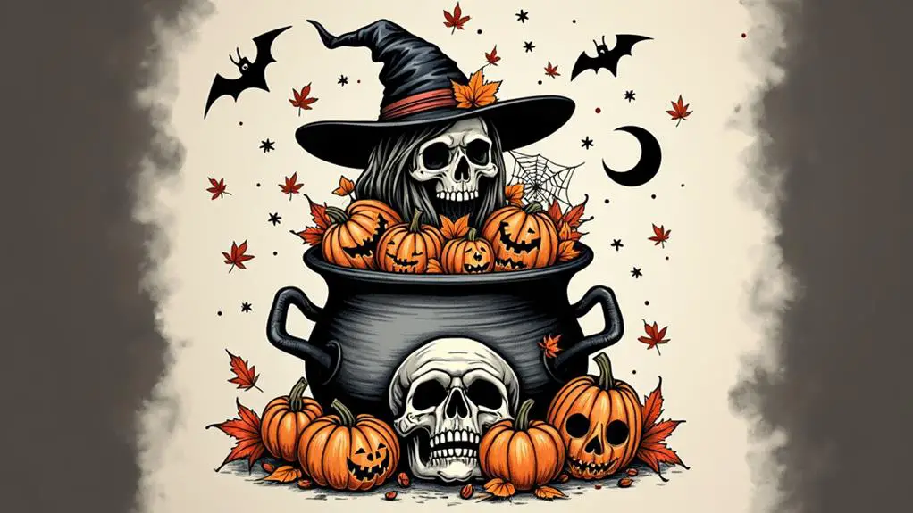spooky seasonal ink trends