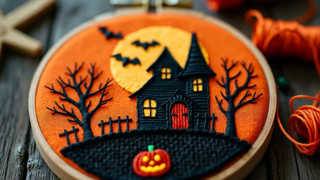 spooky stitching craft ideas