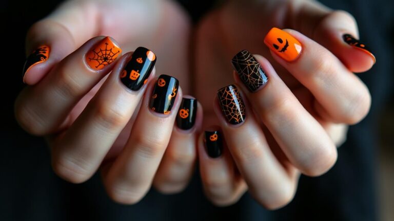 spooky stylish halloween nails