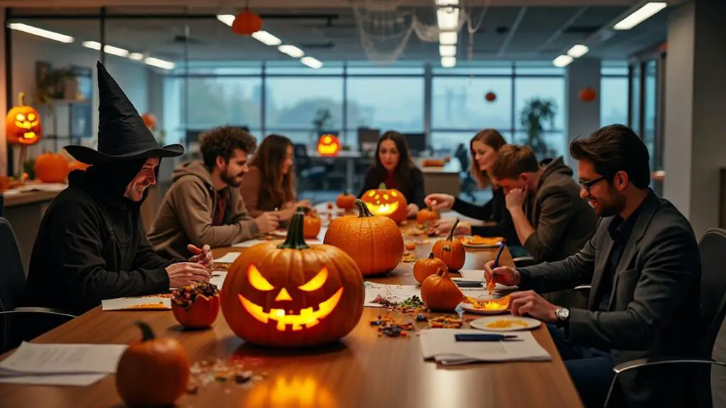 spooky team building fun