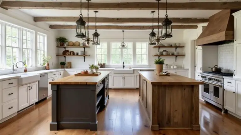 stylish farmhouse kitchen islands