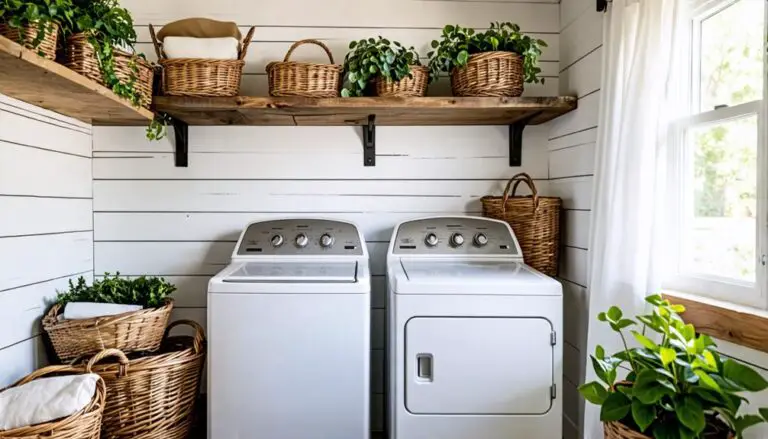 stylish functional laundry room