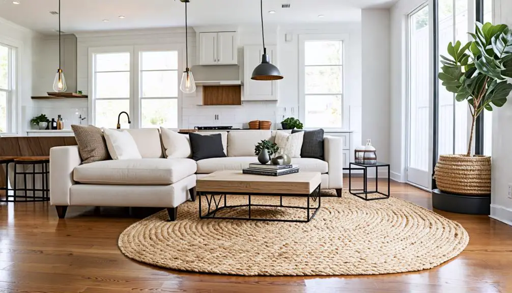 stylish modern farmhouse rugs