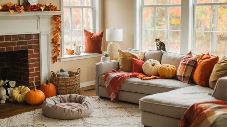 stylish pet safe autumn decor