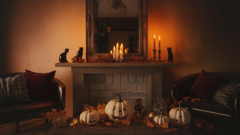 subtle spooky fall decor