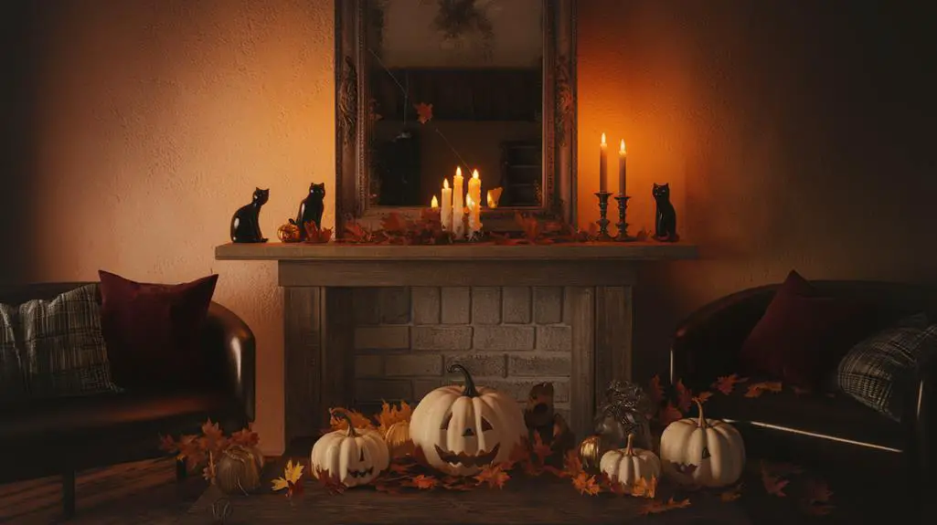 subtle spooky fall decor