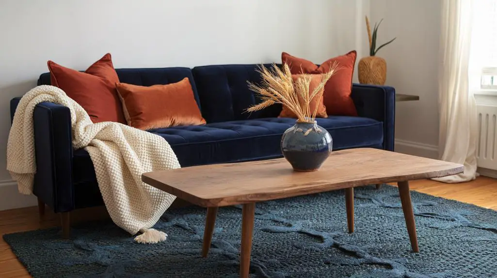 textured layers with blue