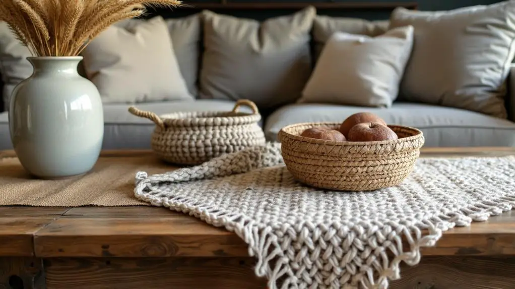 textured table decor fabrics
