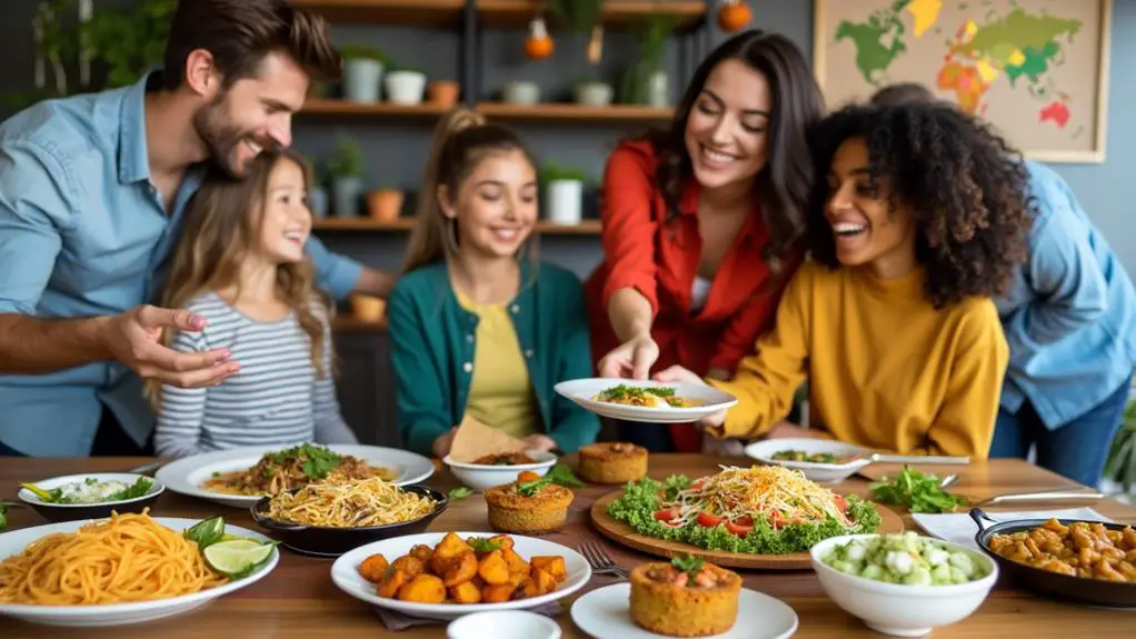themed family dinner nights