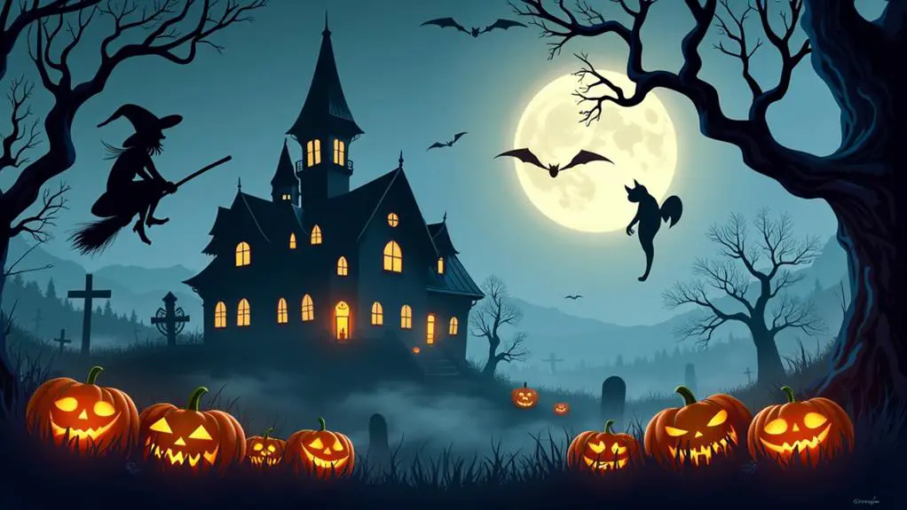 utilizing halloween iconography creatively