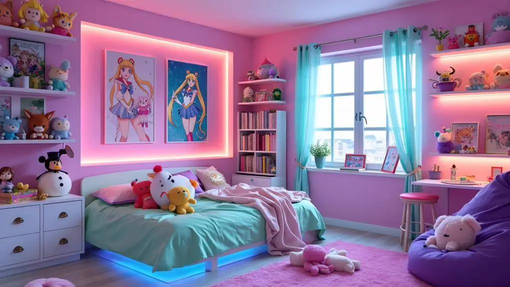 vibrant aesthetic for otaku