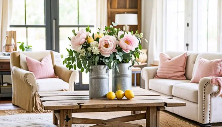 vibrant farmhouse spring decor
