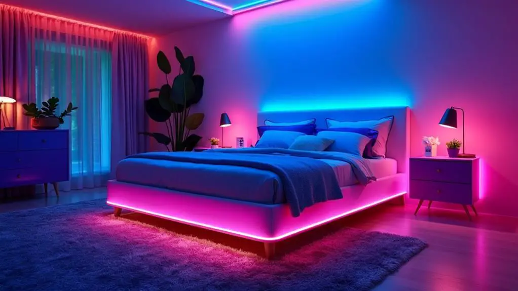 vibrant led room transformations