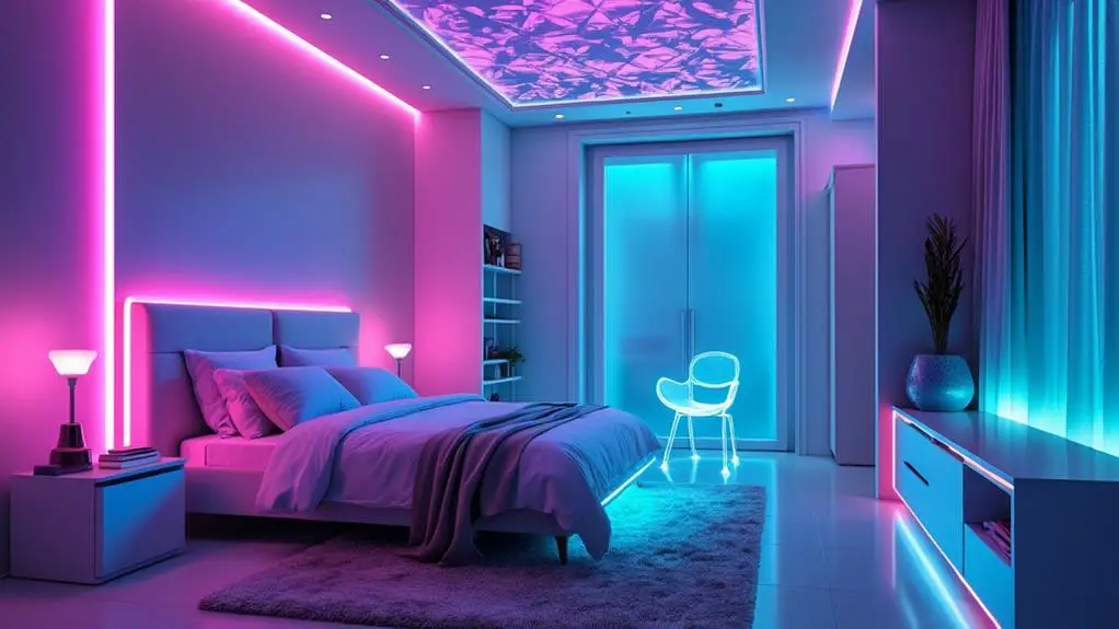 vibrant neon aesthetic methods