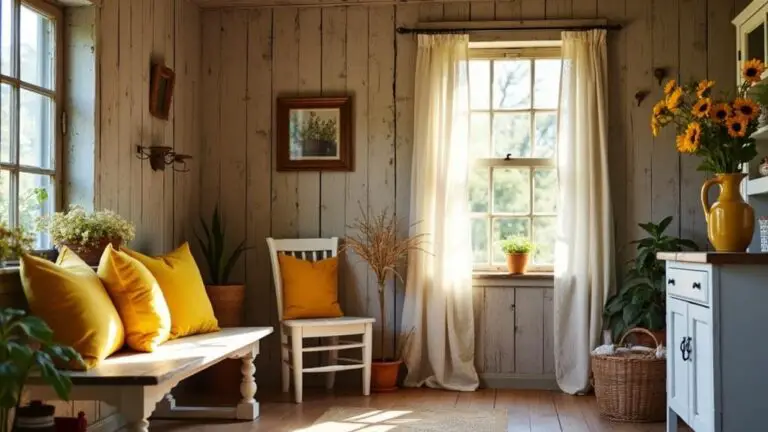 vibrant rustic home decor