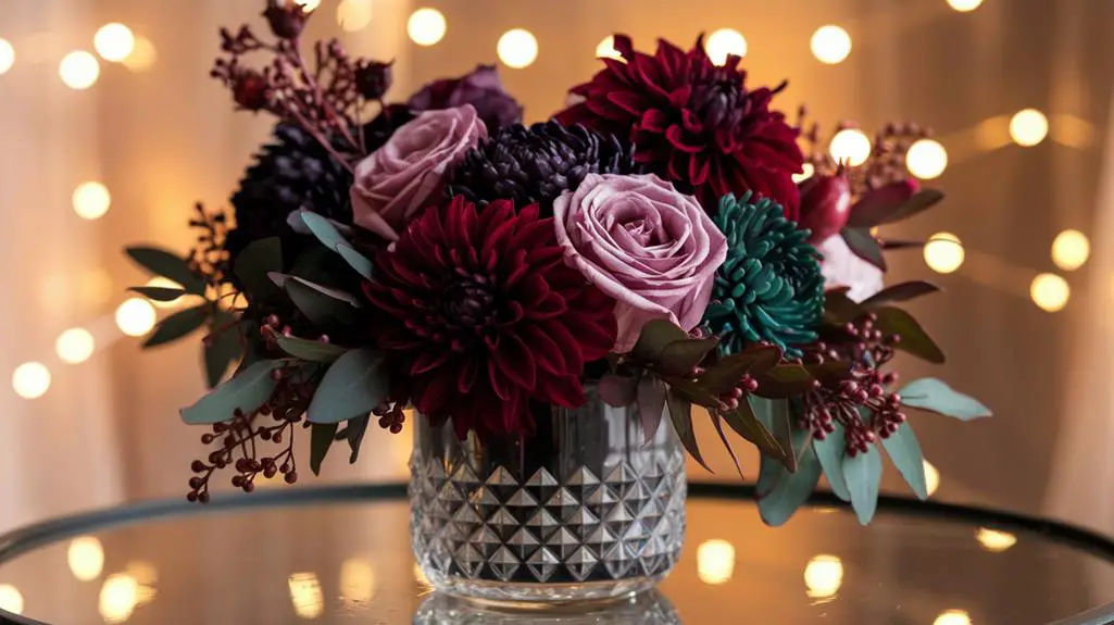 vibrant seasonal floral arrangements