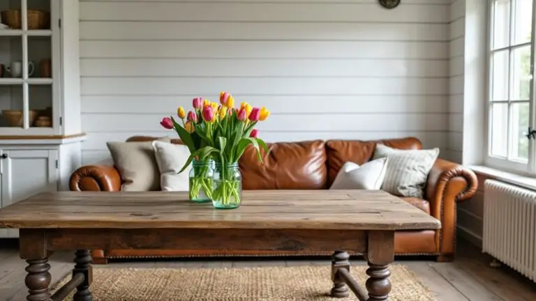 vibrant spring farmhouse decor