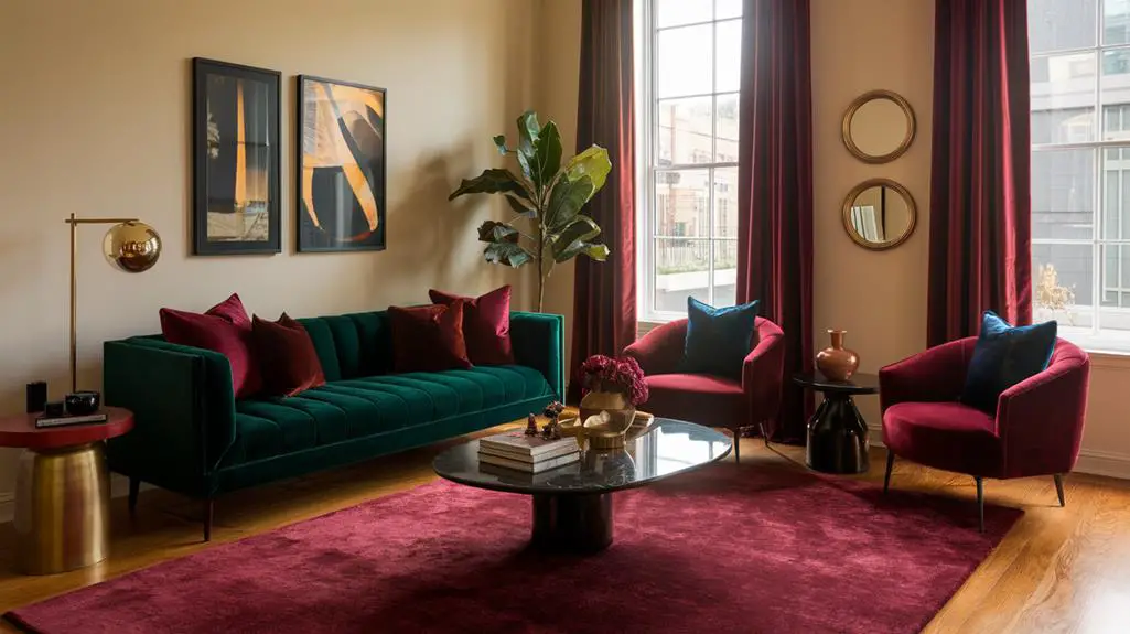 vibrant textures and layers