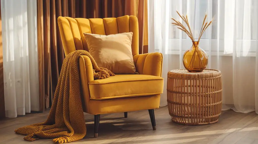 vibrant yellow textile designs