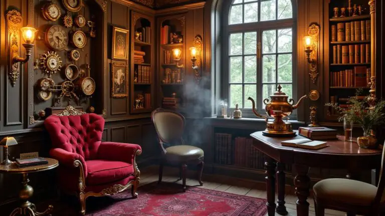 victorian sci fi room designs