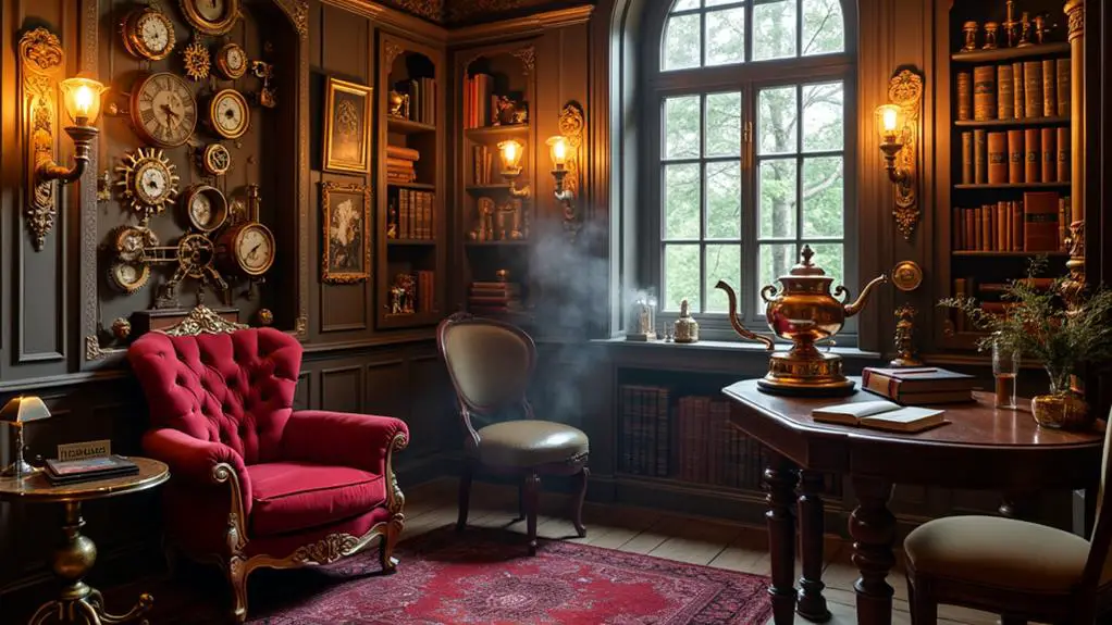 victorian sci fi room designs