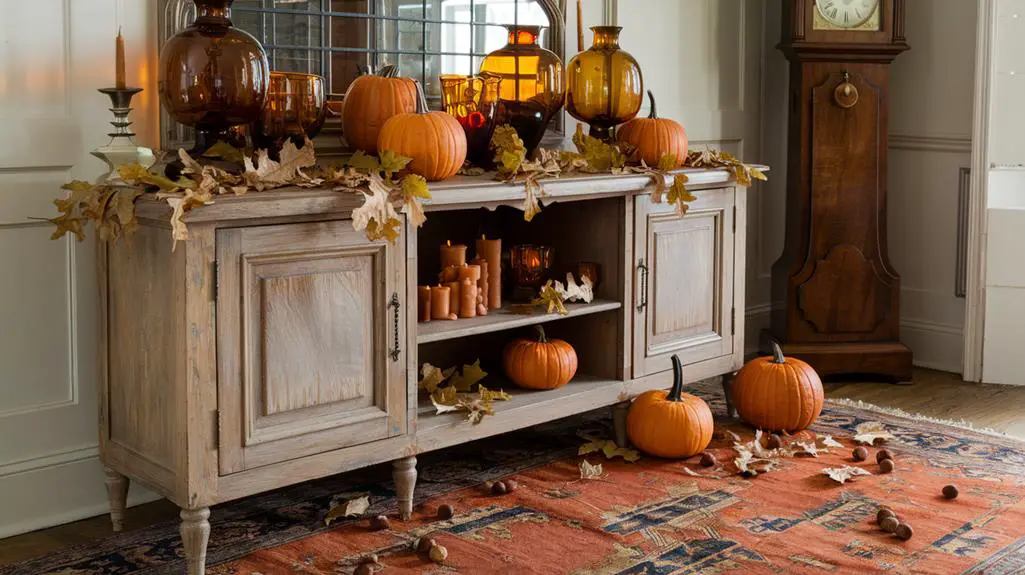 vintage autumn inspired decor
