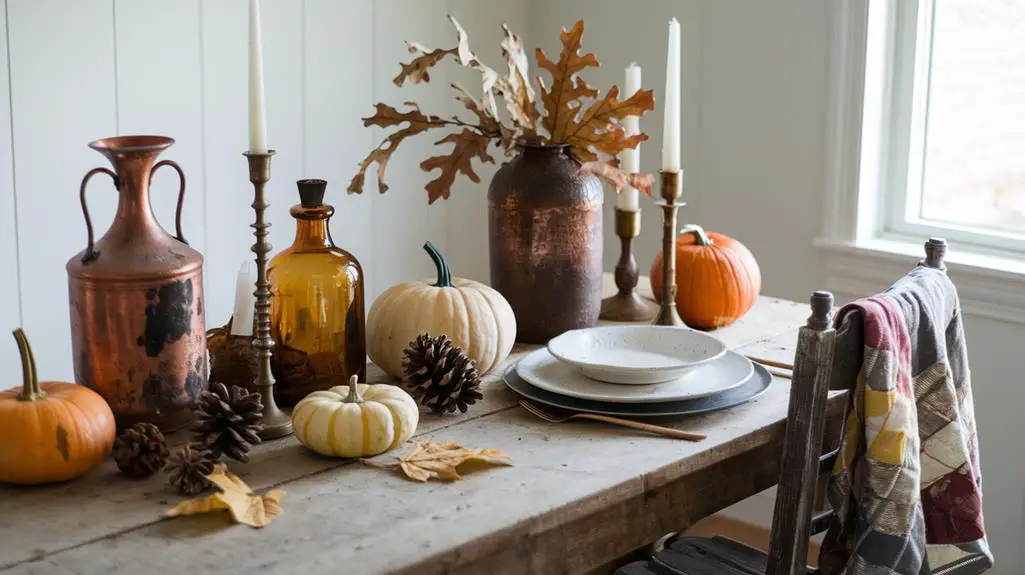 vintage fall collection curation