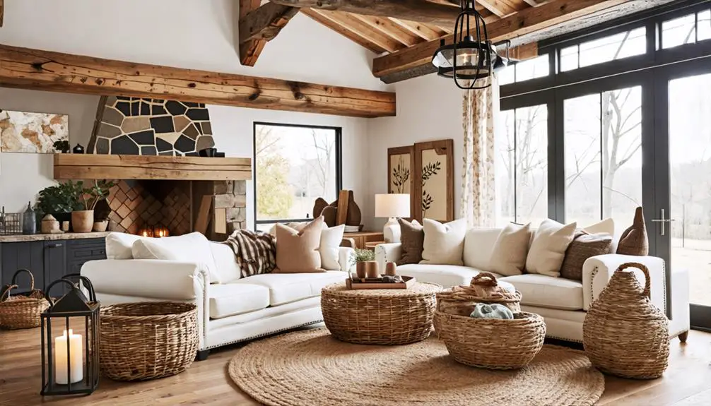 vintage meets natural decor