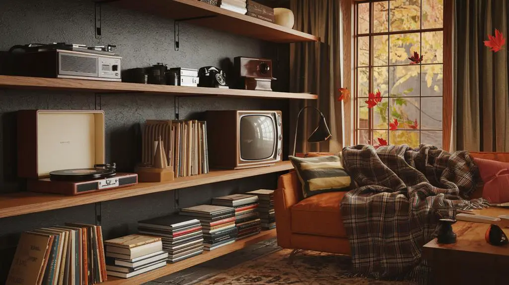 vintage technology home decor