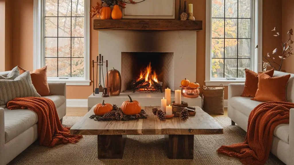 warm and inviting decor